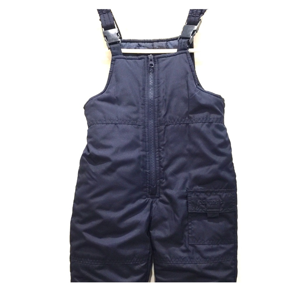 Toddler Boy Girl Carter’s Snow Bibs Suit Jumper 3T